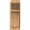 Ekena Millwork Legacy Slat Rough Sawn Outlooker, Western Red Cedar, 8"W x 14"D x 22"H OUT08X14X22LEC06RWR - alternate 3